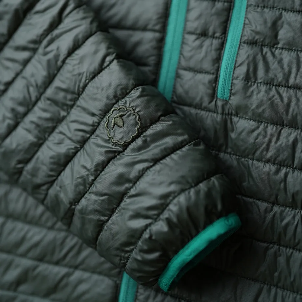 Mens Merino Wool Insulated Jacket (Forest/Green)