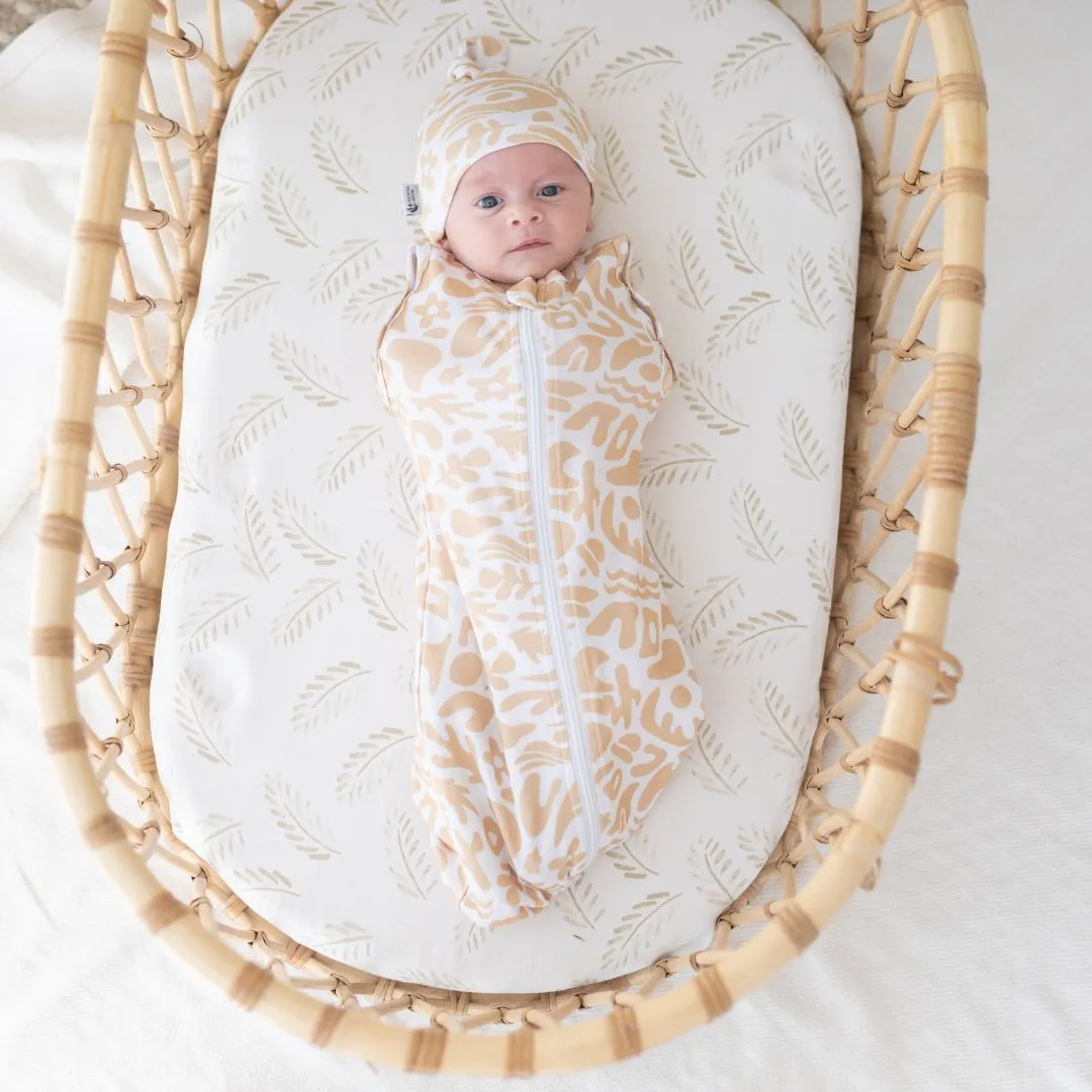 Newborn Sleeping Bag 1.0 TOG (Beige Swirl)