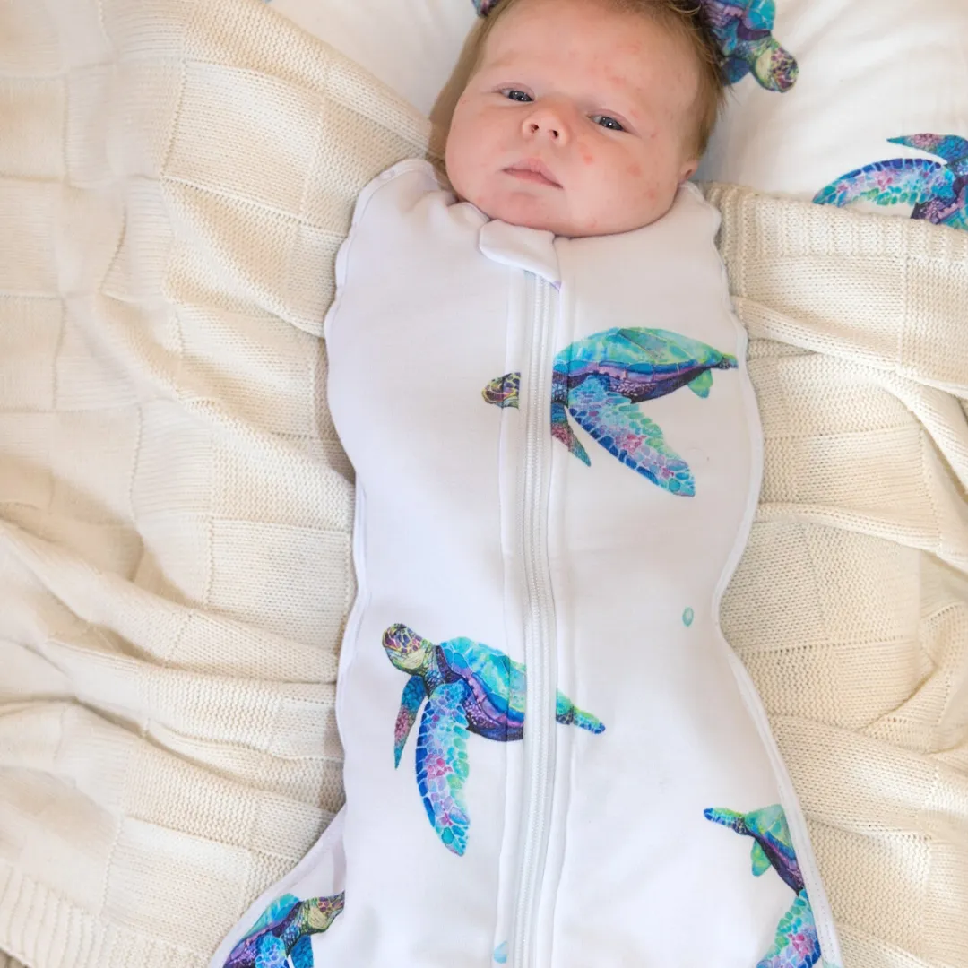 Newborn Sleeping Bag 2.5 TOG - Sea Turtle