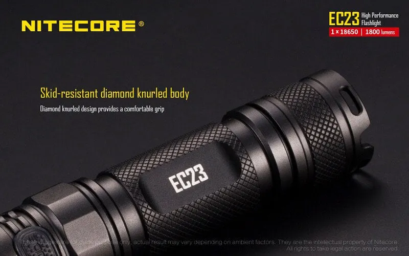 NITECORE EC23 1800 Lumen High Lumen EDC Flashlight