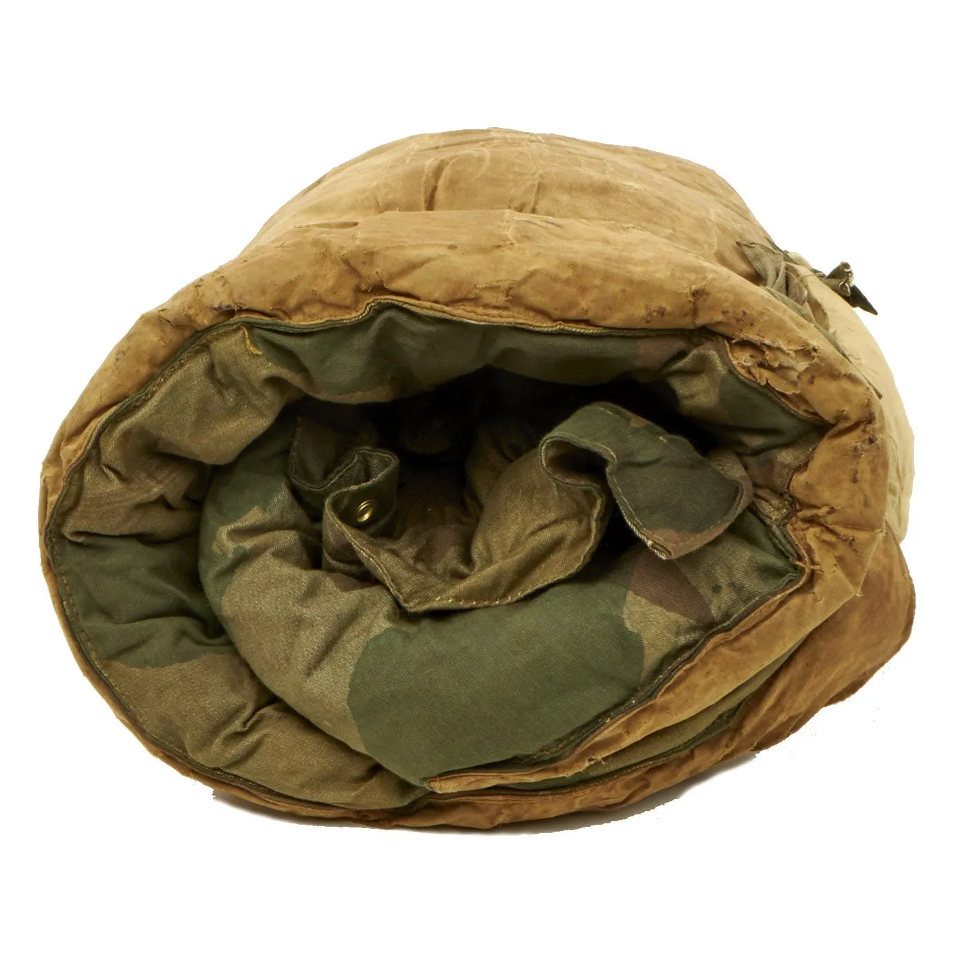 Original British WWII Paratrooper Parachute Regiment Camoflague Sleeping Bag