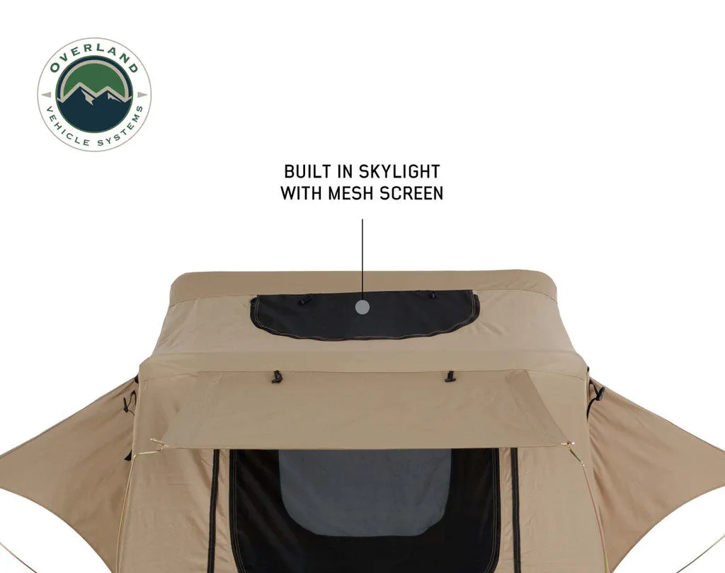 OVS TMBK 3 Person Rooftop Tent with Green Rain Fly