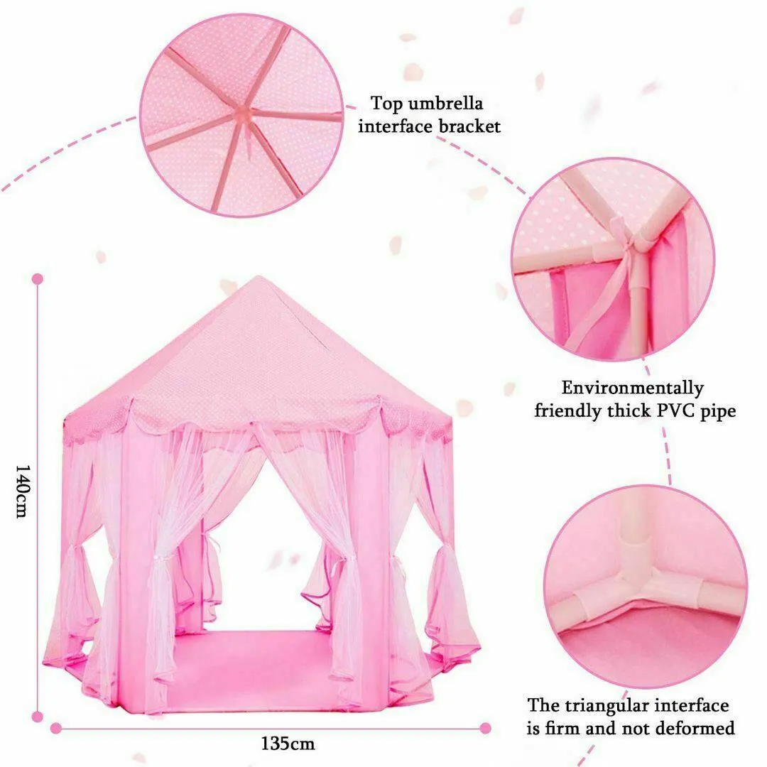 Pink Fairy Kids Indoor Play Tent