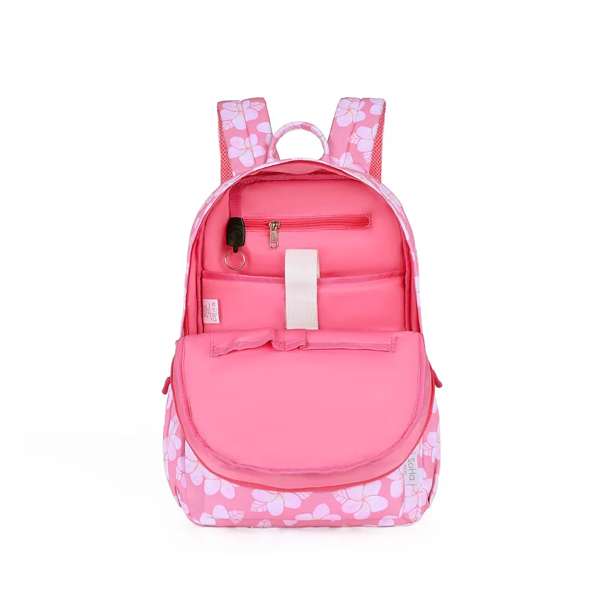 Plumerias Pink Backpack