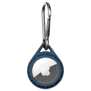 Protector Keychain Case for AirTag Devices - Navy