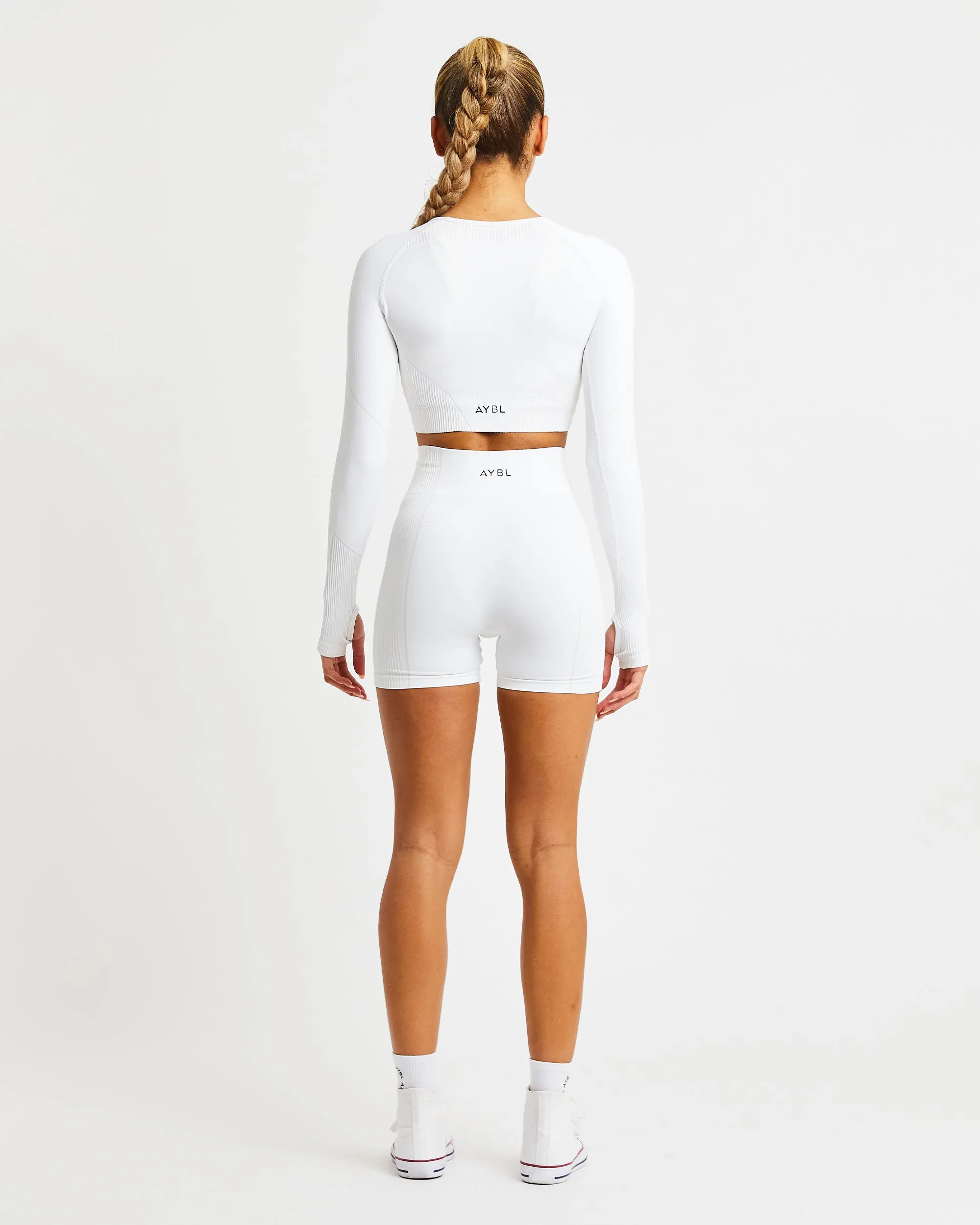 Reflex Seamless Shorts - White