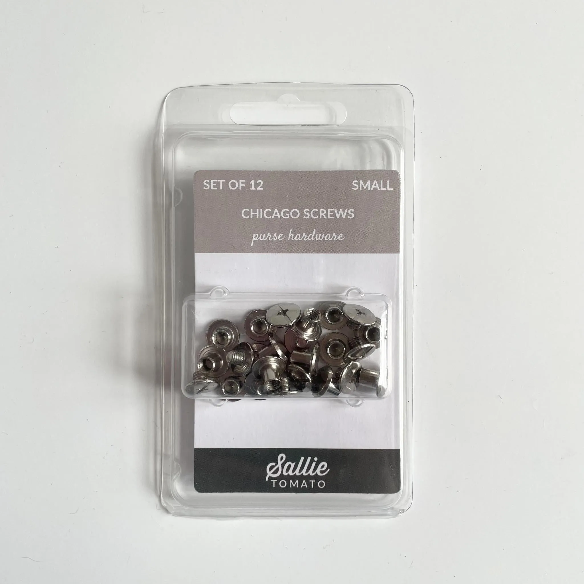 Sallie Tomato : 12 Small Chicago Screws - 6 mm