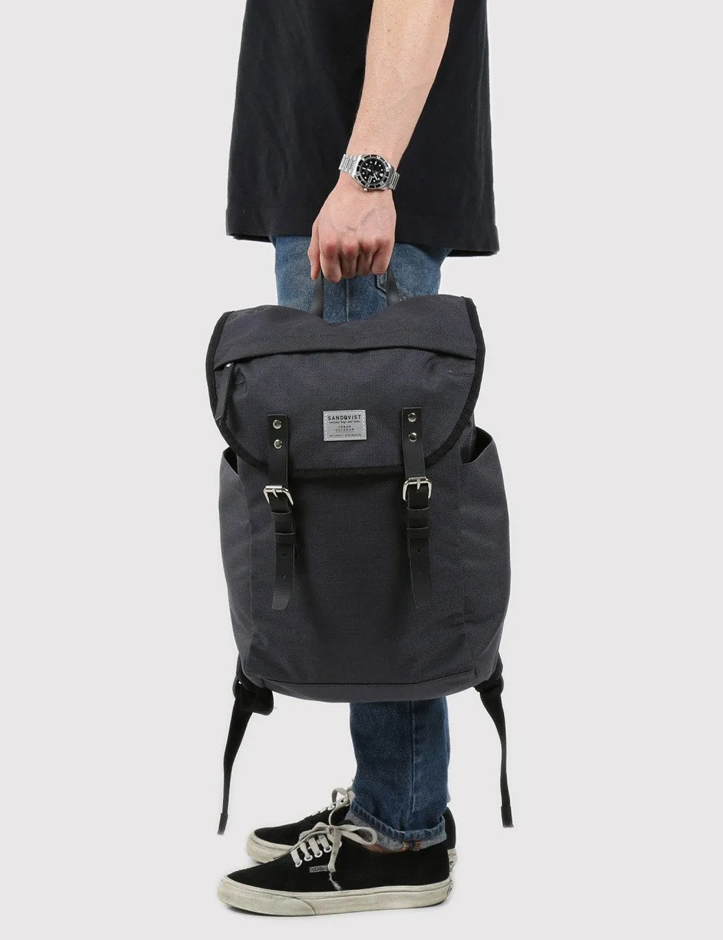 Sandqvist Hans Backpack (Cordura) - Dark Grey