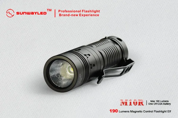 Sunwayman M10R XR-E R2 LED Flashlight 1 x CR123