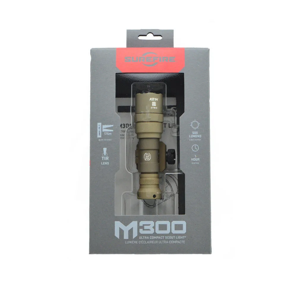 Surefire M300C-Z68-TN M300 Mini Scout Light LED WeaponLight Tan