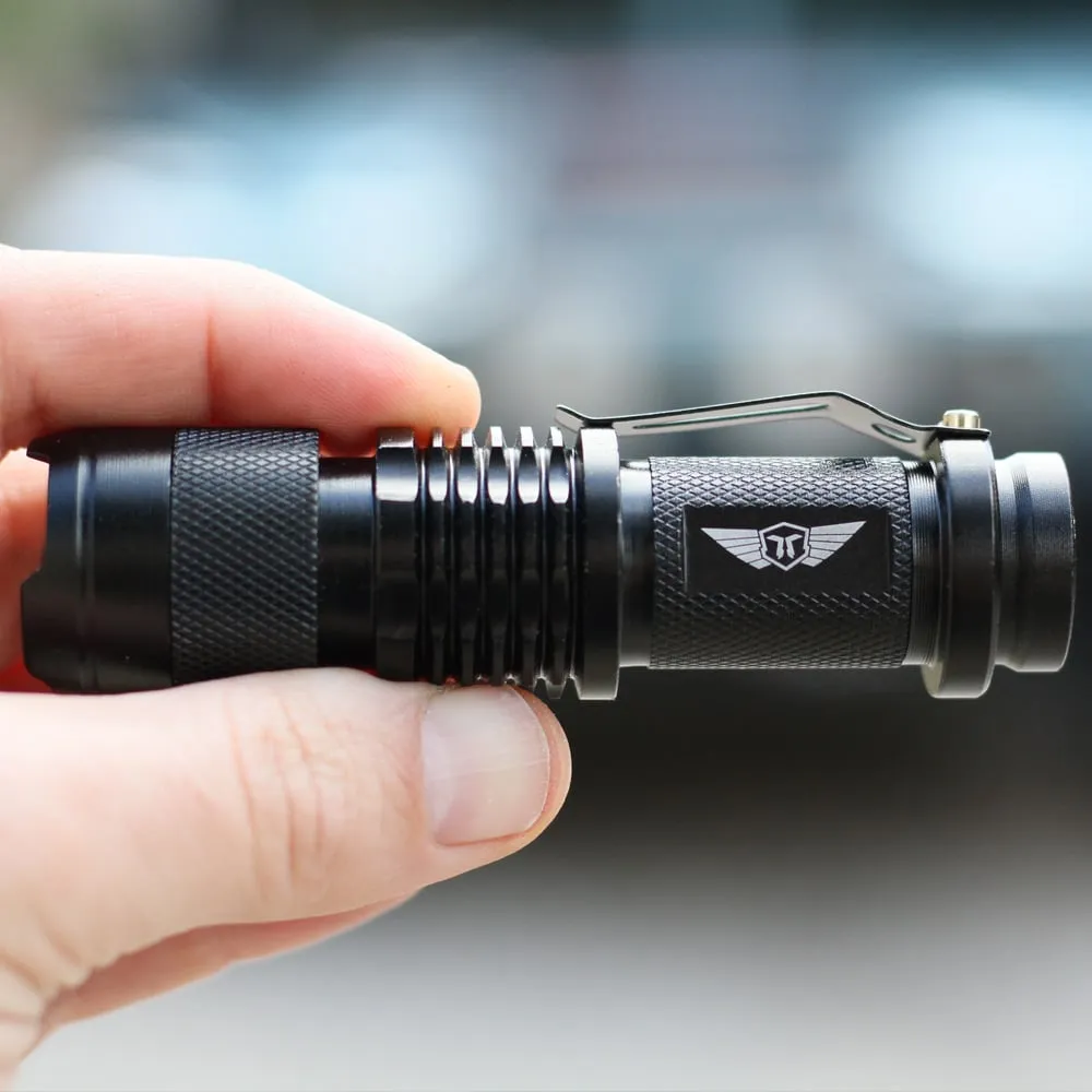 Tact-350 XML Q5 Flashlight Stealth Angel Survival