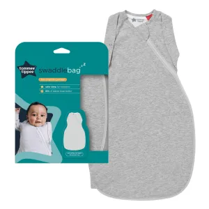 Tommee Tippee Swaddle bag 0-3M 2.5T Sky Grey Marl